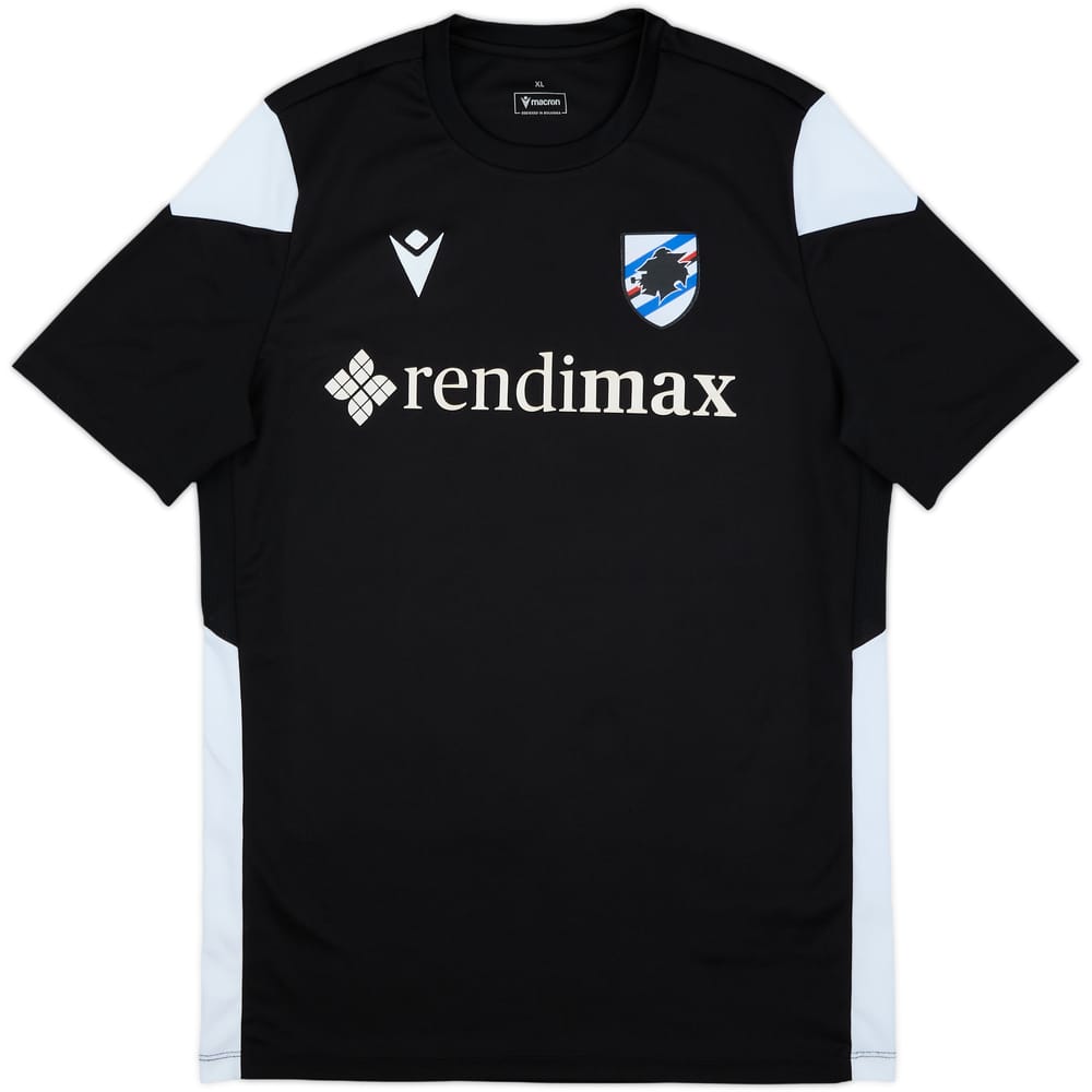 2021-22 Sampdoria Macron Training Shirt - 8/10 - (XL)