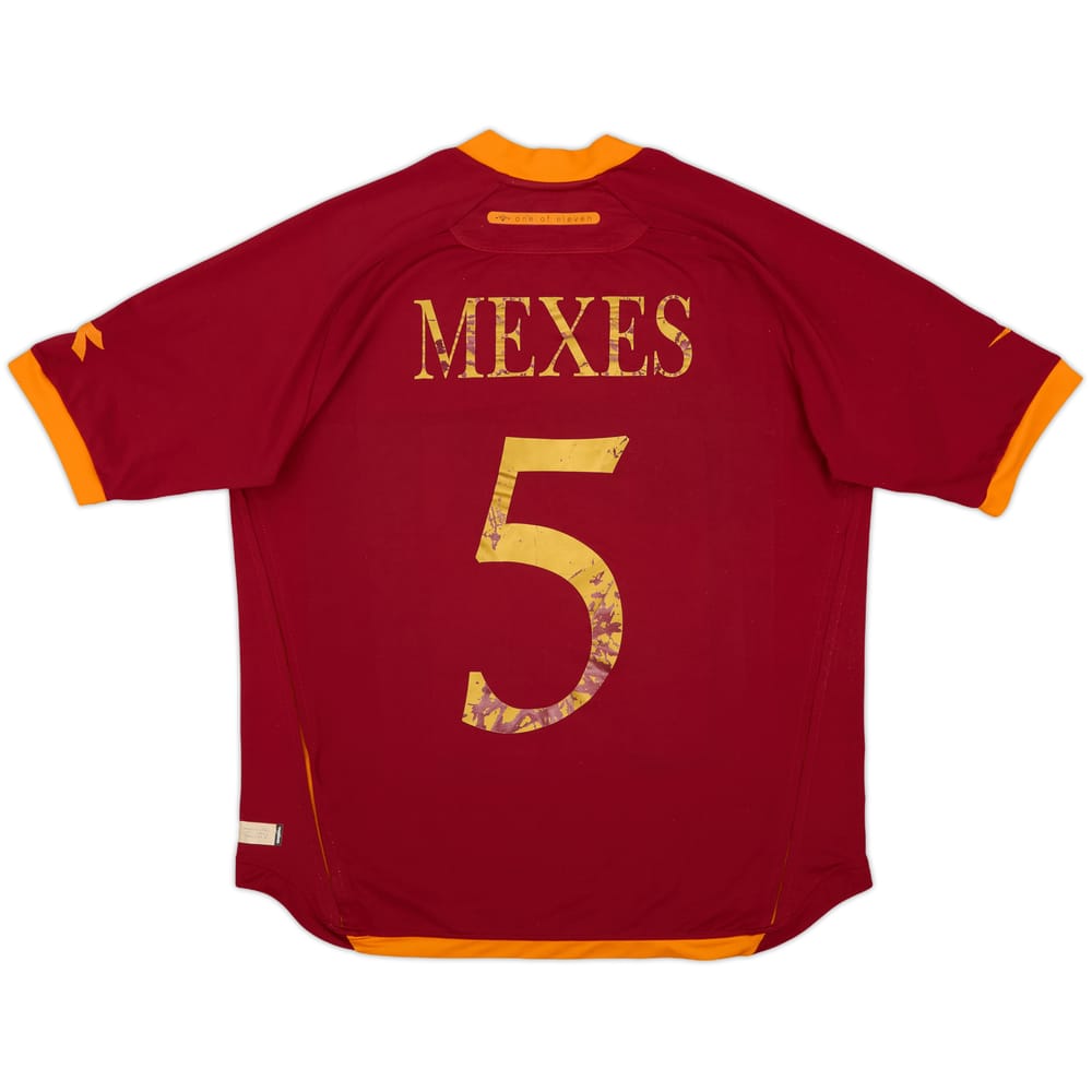 2006-07 Roma Home Shirt Mexes #5 - 4/10 - (L)