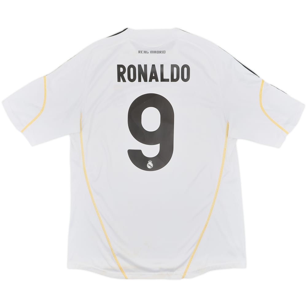 2009-10 Real Madrid Home Shirt Ronaldo #9 - 7/10 - (L)