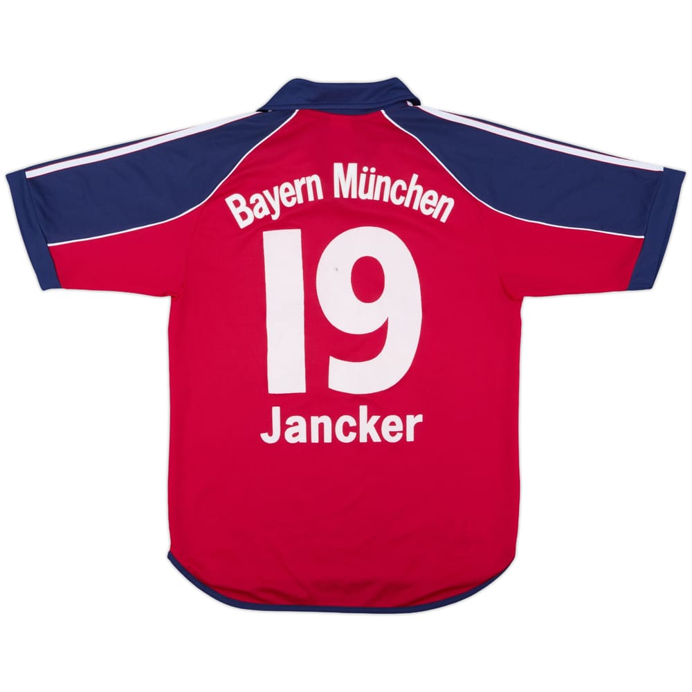 1999-01 Bayern Munich Home Shirt Jancker #19 - 9/10 - (S)