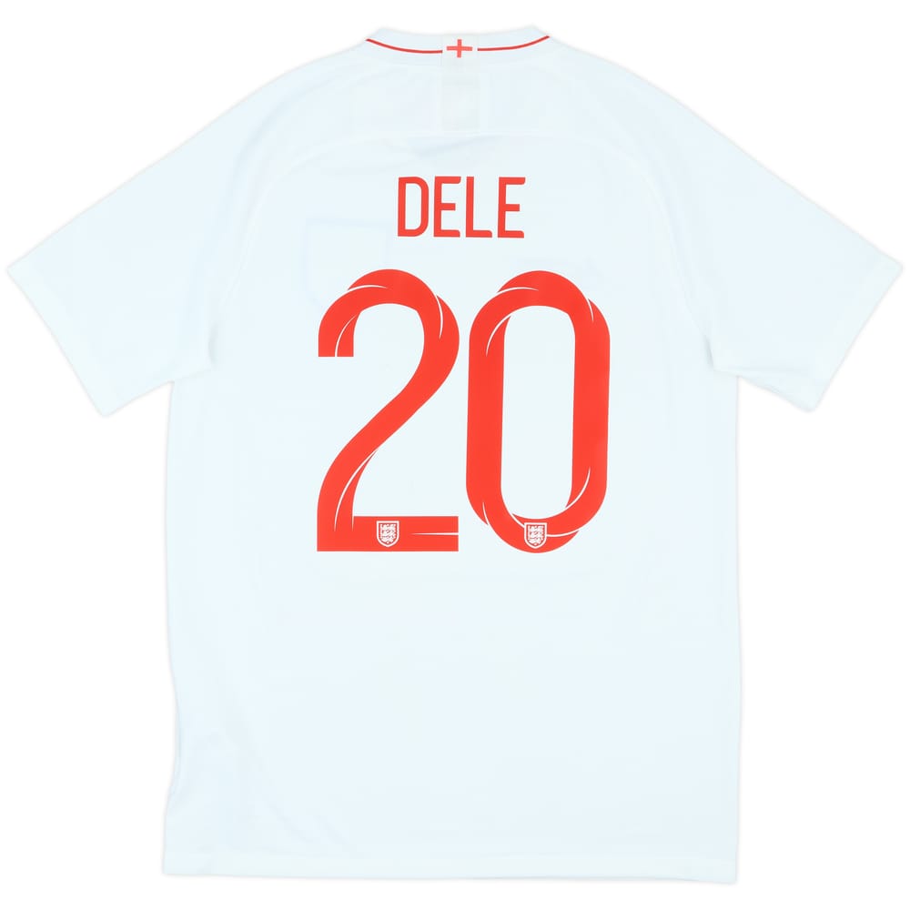 2018-19 England Home Shirt Dele #20 - 8/10 - (M)