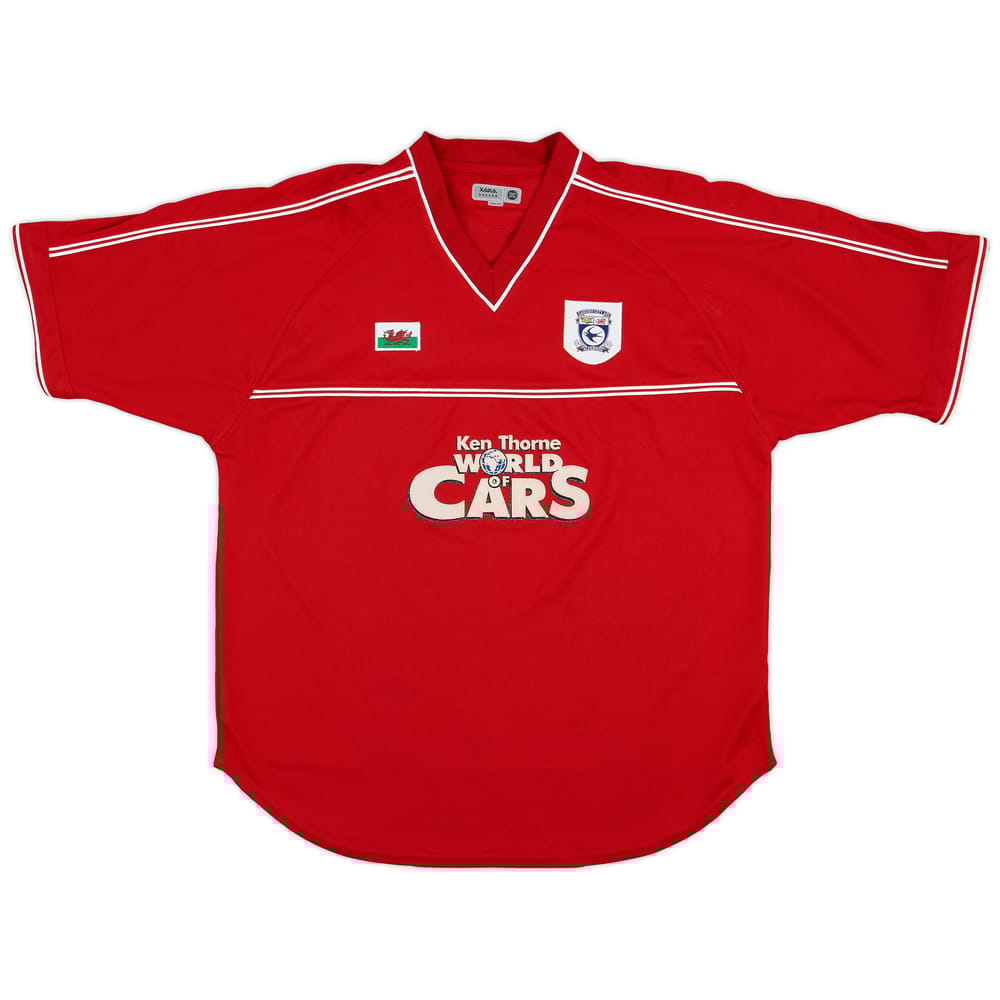 2001-02 Cardiff Away Shirt - 6/10 - (XL)