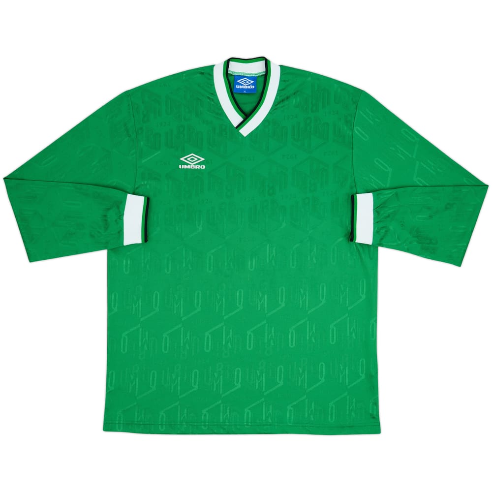 1990s Umbro Template L/S Shirt #3 - 7/10 - (XL)
