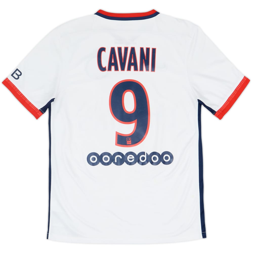 2015-16 Paris Saint-Germain Away Shirt Cavani #9 - 8/10 - (S)