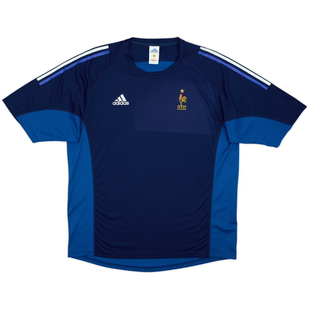 2002-04 France adidas Training Shirt - 6/10 - (XXL)