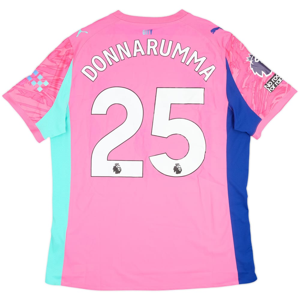 2025-26 Manchester City Match Issue GK Shirt Donnarumma #25