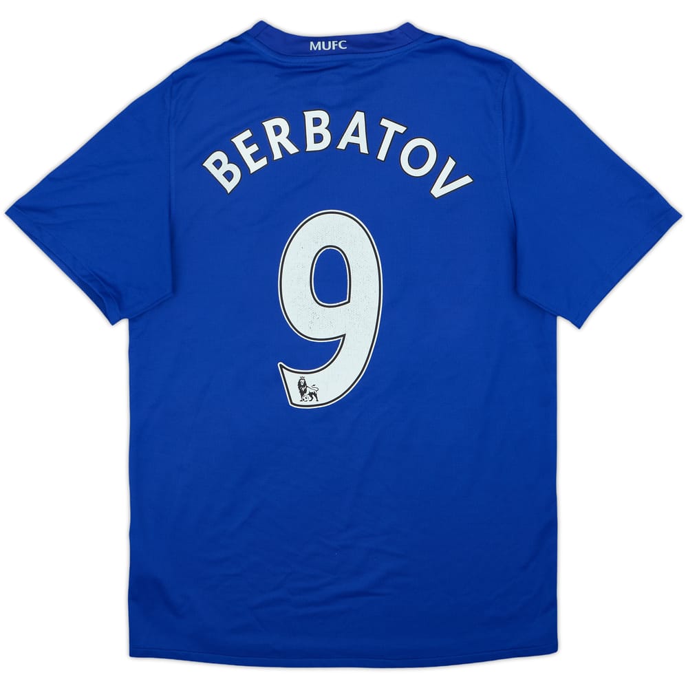 2008-09 Manchester United Third Shirt Berbatov #9 - 6/10 - (S)