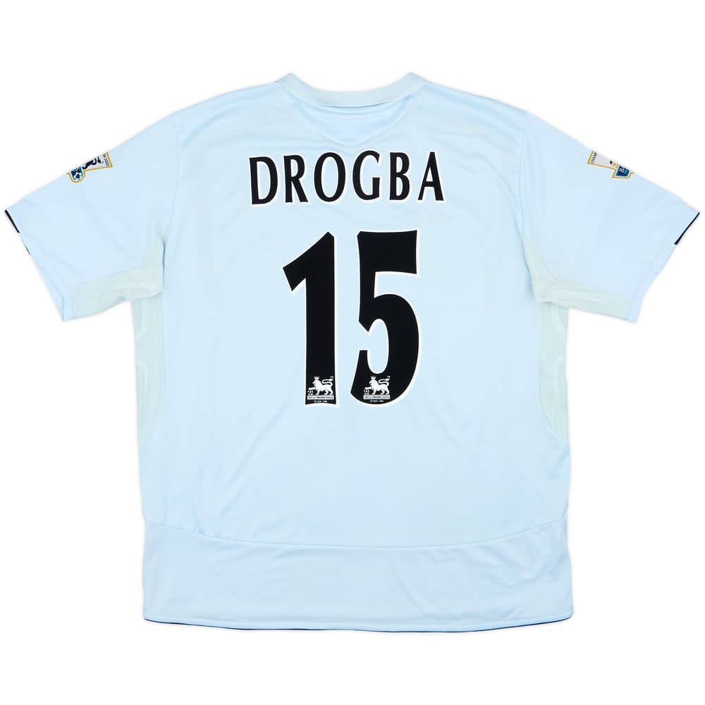 2005-06 Chelsea Away Shirt Drogba #15 - 8/10 - (XXL)