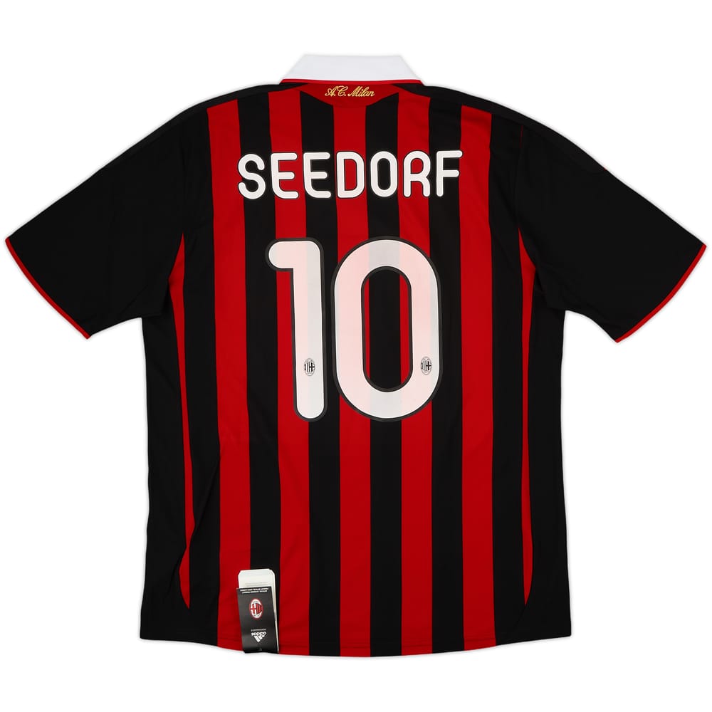Camiseta de local del AC Milan 2009-10 Seedorf #10 (L)