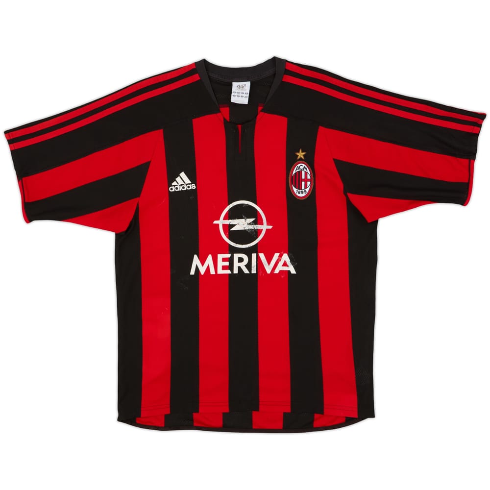 2003-04 AC Milan Home Shirt - 4/10 - (S)