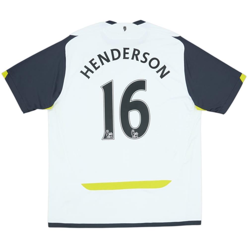 2009-10 Sunderland Away Shirt Henderson #16 - 6/10 - (XL)
