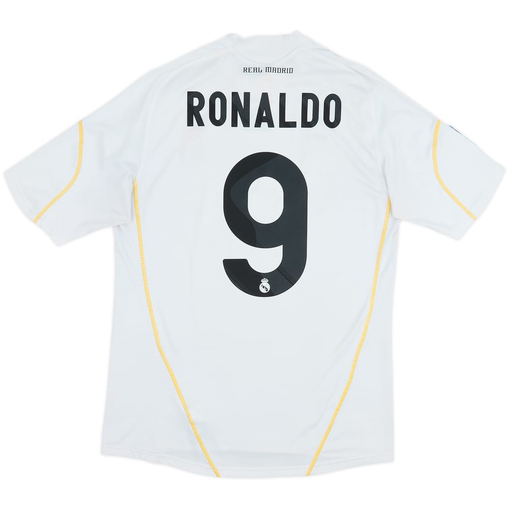 2009-10 Real Madrid Home Shirt Ronaldo #9 - 6/10 - (M)