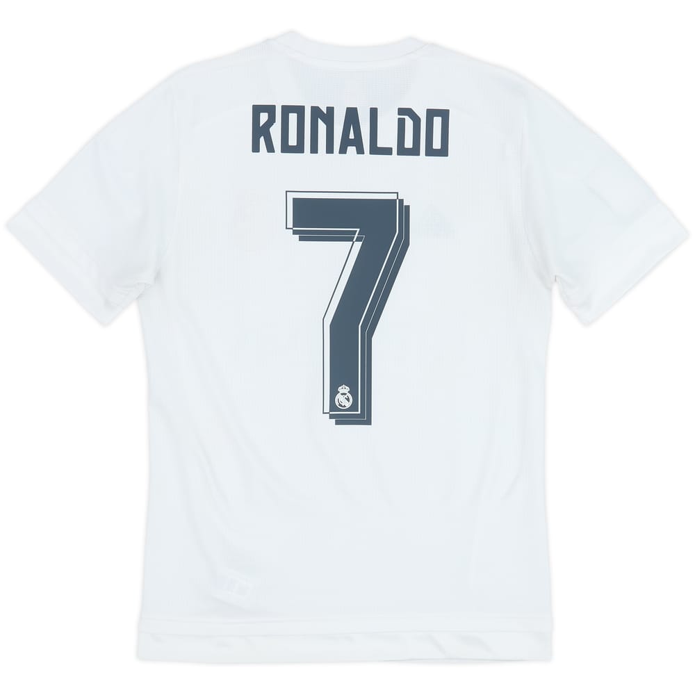 2015-16 Real Madrid Camiseta Local Ronaldo #7 - 8/10 - (S)