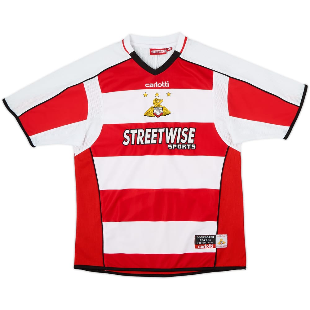 2004-05 Doncaster Rovers Home Shirt - 6/10 - (13-14 Years)