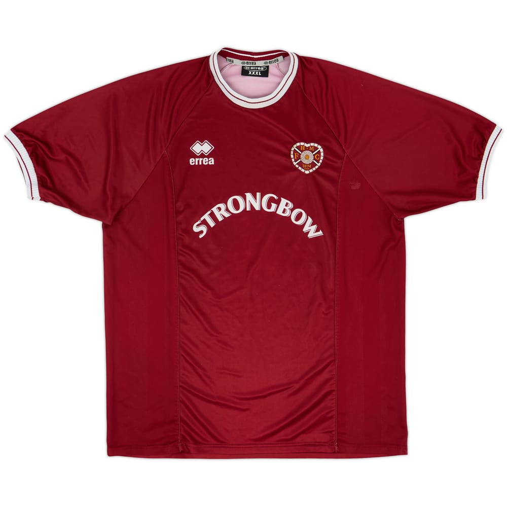 2000-01 Hearts Home Shirt - 8/10 - (3XL)