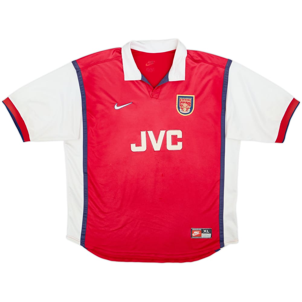1998-99 Arsenal Home Shirt - 5/10 - (XL)