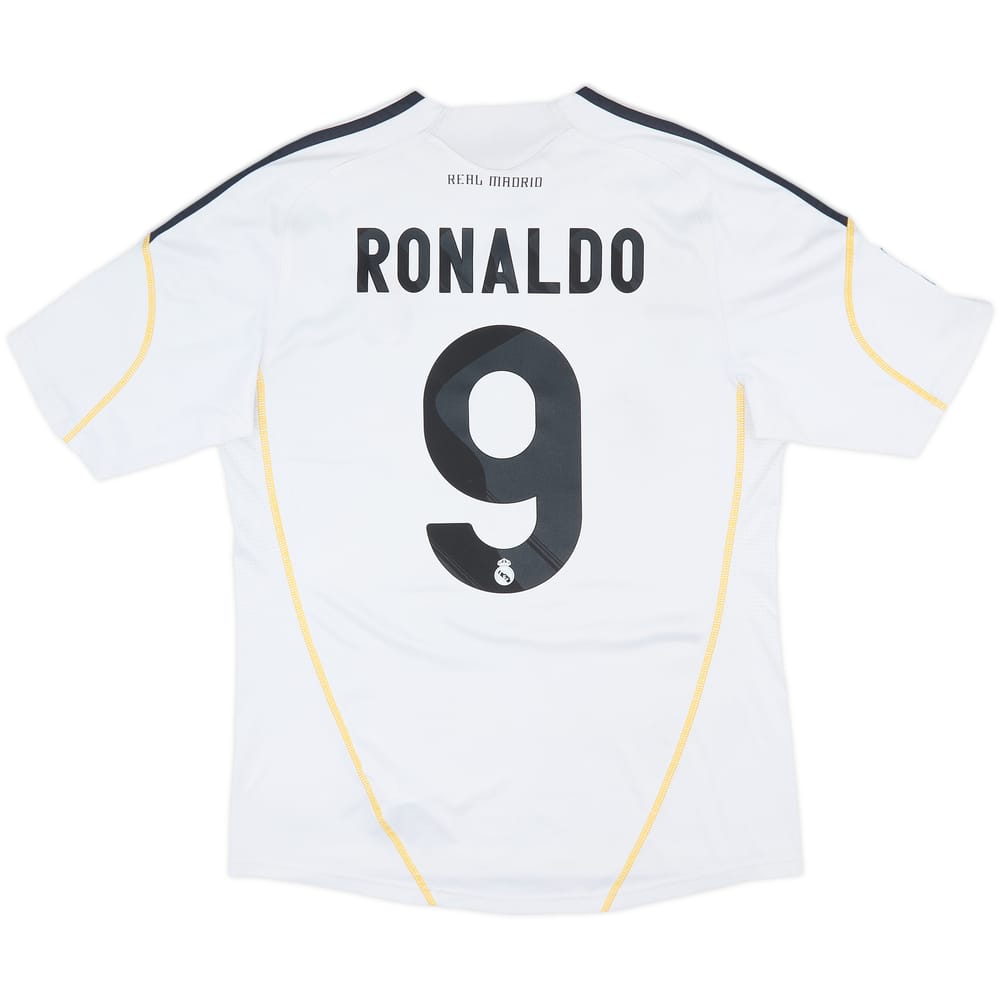 2009-10 Real Madrid Home Shirt Ronaldo #9 - 7/10 - (M)