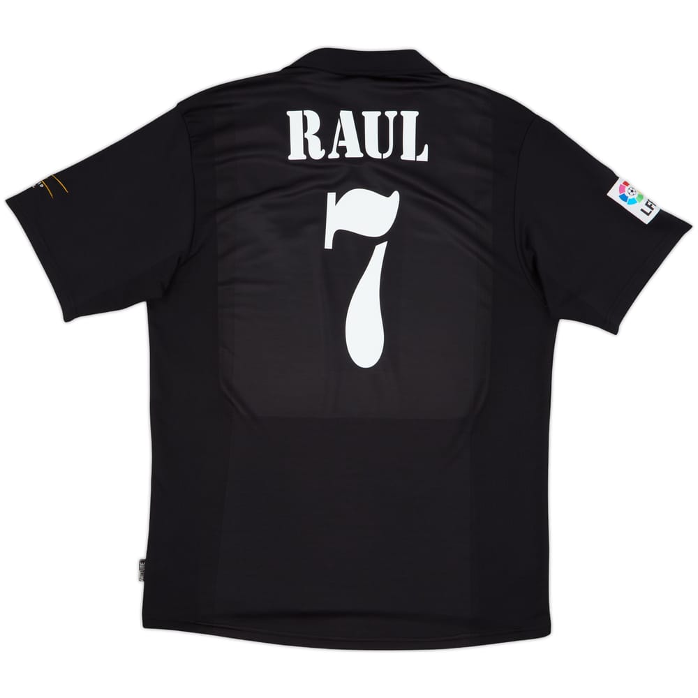 2001 Real Madrid Away Shirt Raul #7 - 8/10 - (XL)