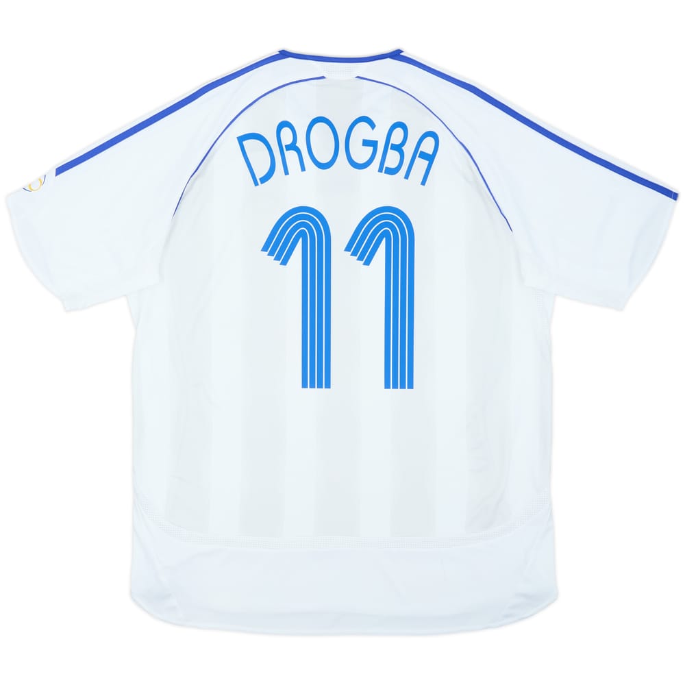 2006-07 Chelsea Away Shirt Drogba #11 - 8/10 - (L)