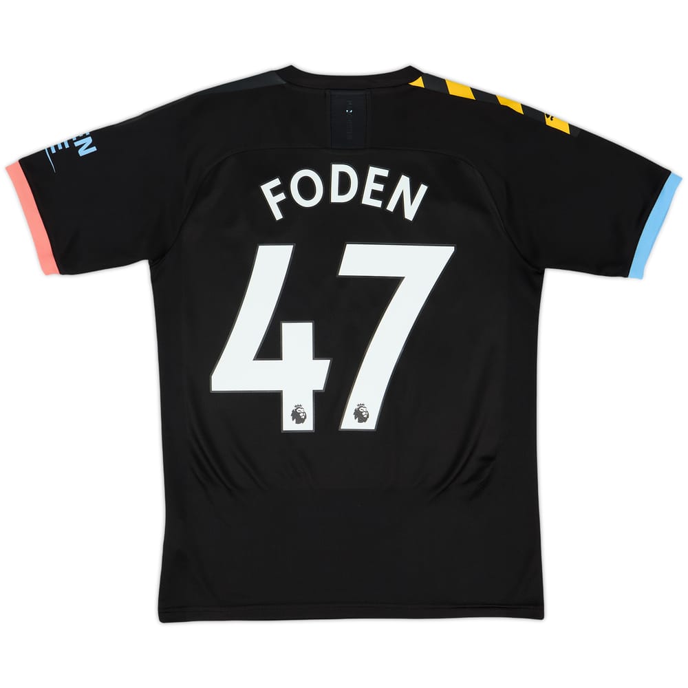 2019-20 Manchester City Away Shirt Foden #47 - 8/10 - (S)