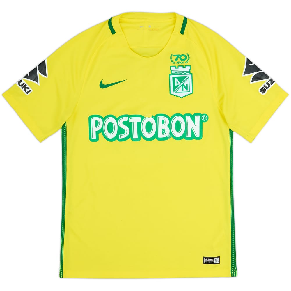2017 Atletico Nacional Away Shirt - 4/10 - (S)