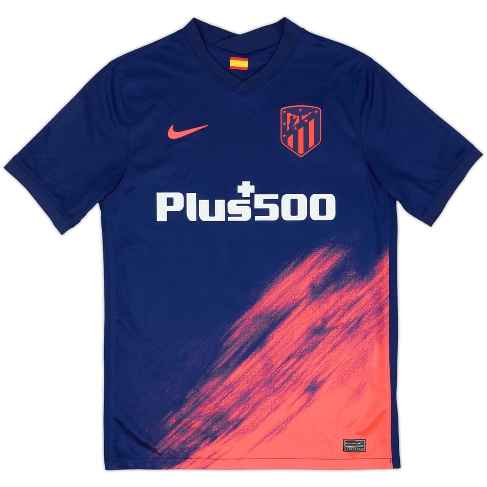 2021-22 Atletico Madrid Away Shirt - 8/10 - (M)