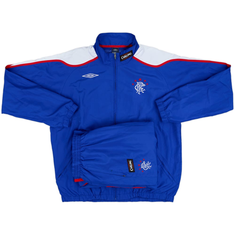 2008-09 Rangers Umbro Tracksuit - 7/10 - (XL)