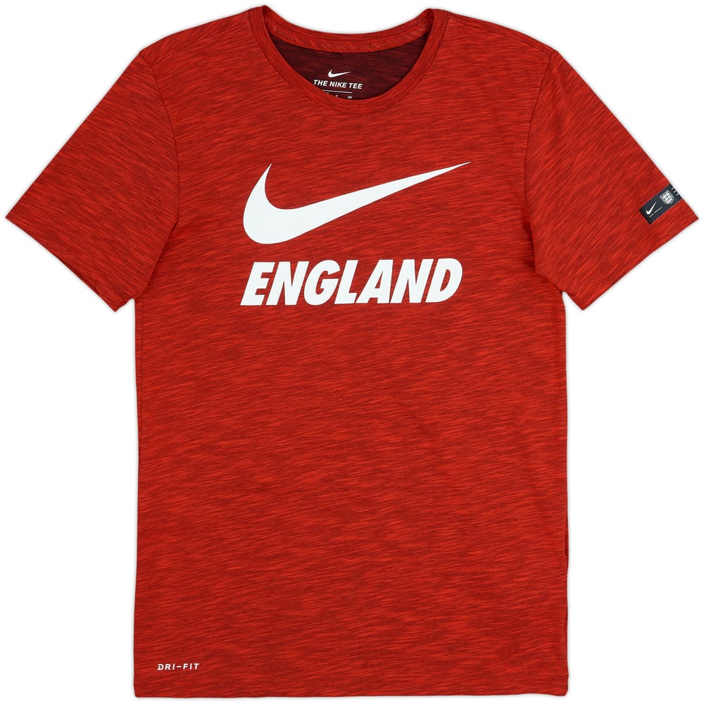 2018-19 England Nike Cotton Tee - 7/10 - (S)