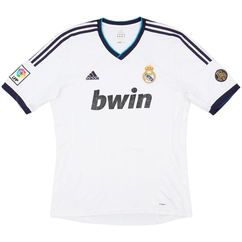 2012-13 Real Madrid Home Shirt - 3/10 - (XL)
