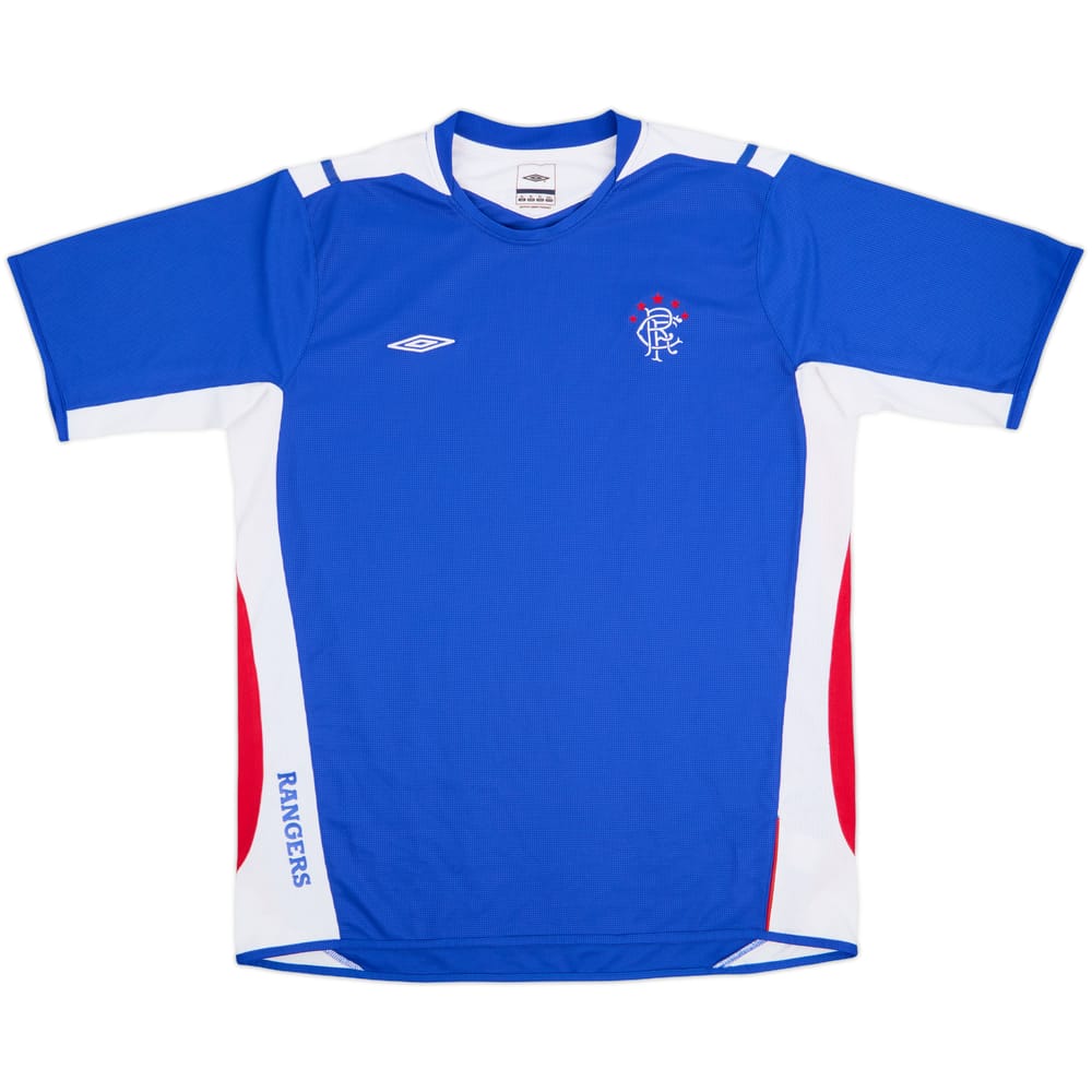 2007-08 Rangers Umbro Training Shirt - 9/10 - (XL)