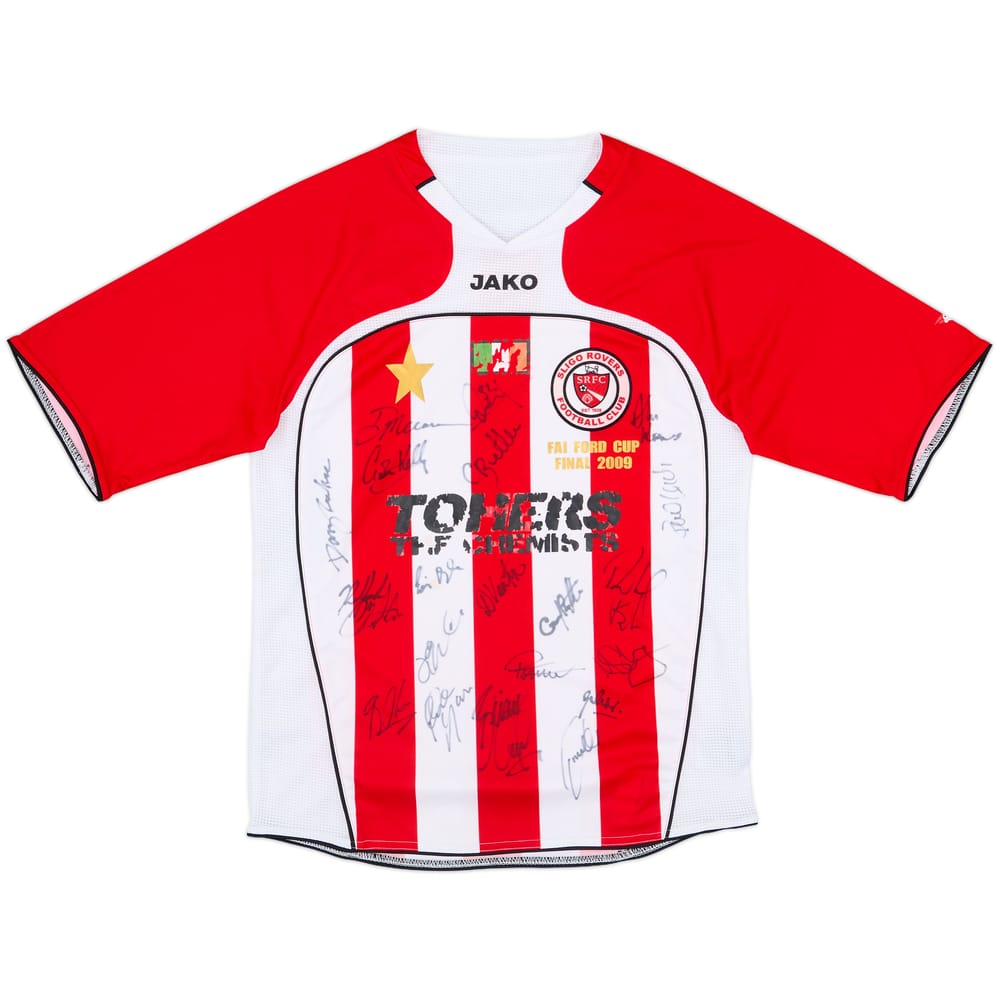2009-10 Sligo Rovers Signed Home Shirt - 4/10 - (M)