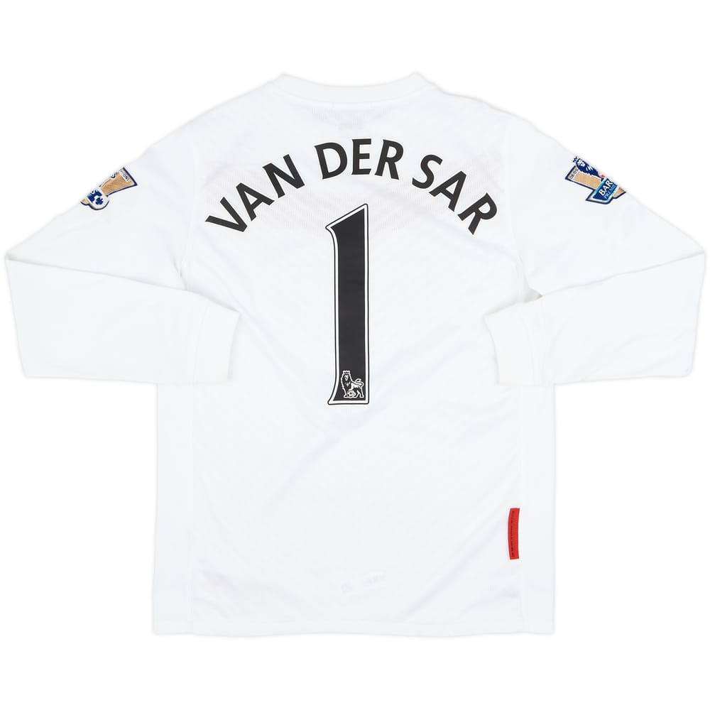 2009-10 Manchester United GK Shirt Van Der Sar #1 - 7/10 - (L.Boys)