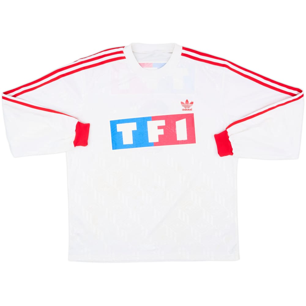 1990s Coupe de France L/S Shirt #9 - 9/10 - (XXL)
