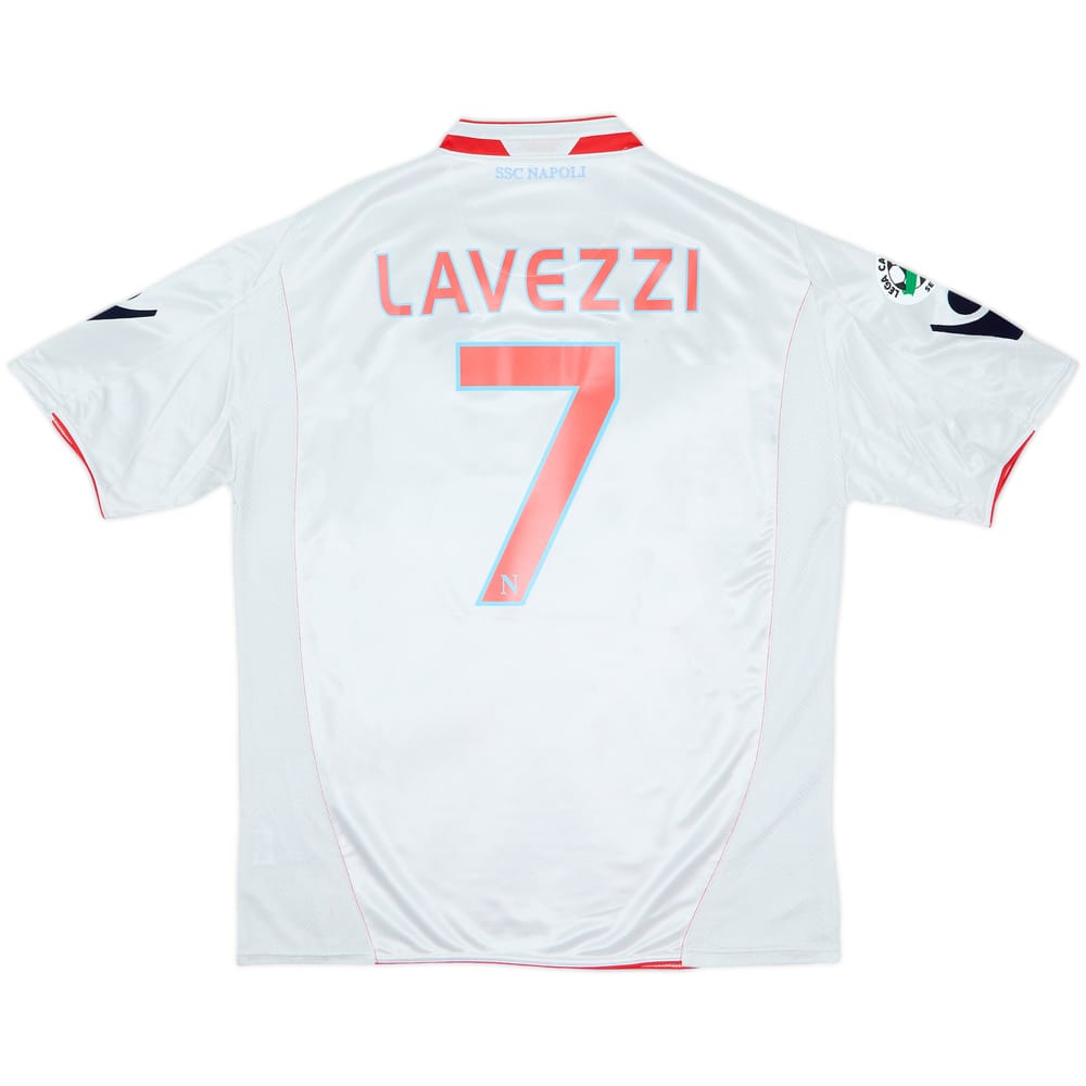 2009-10 Napoli Away Shirt Lavezzi #7 (L)