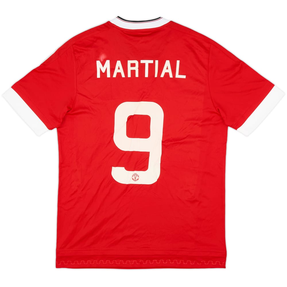 2015-16 Manchester United Home Shirt Martial #9 (M)