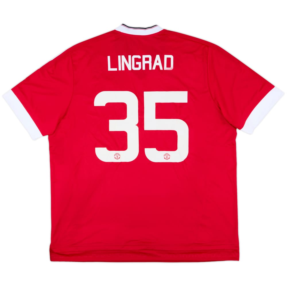 2015-16 Manchester United Home Shirt Lingrad #35 (XXL)