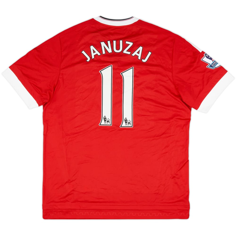 2015-16 Manchester United Home Shirt Januzaj #11 (L)