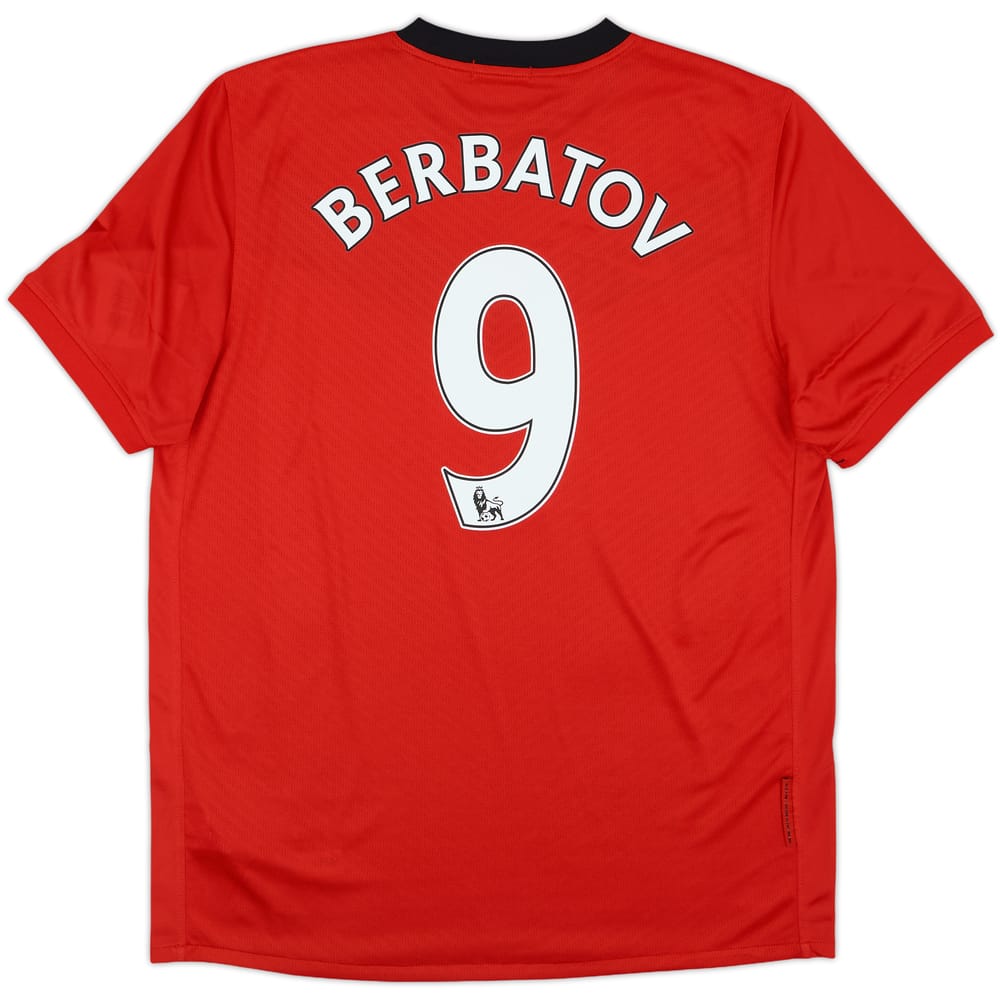 2009-10 Manchester United Home Shirt Berbatov #9 (L)