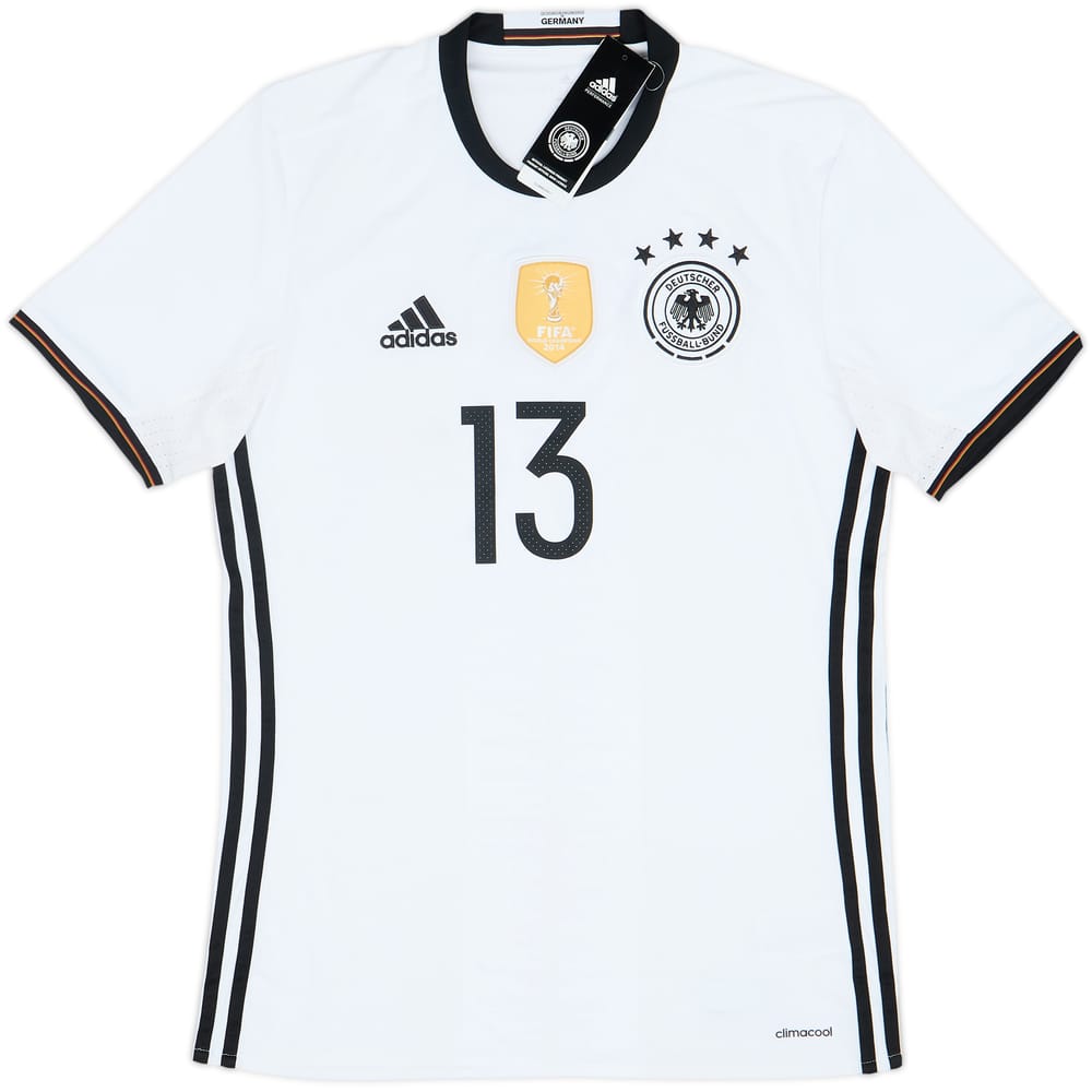 2015-16 Germany Home Shirt #13 (S)