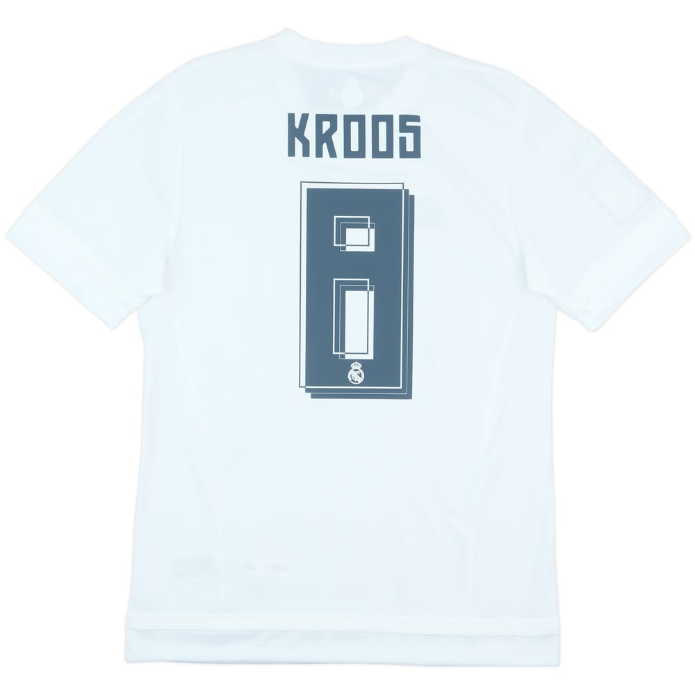 2015-16 Real Madrid Home Shirt Kroos #8 (M)