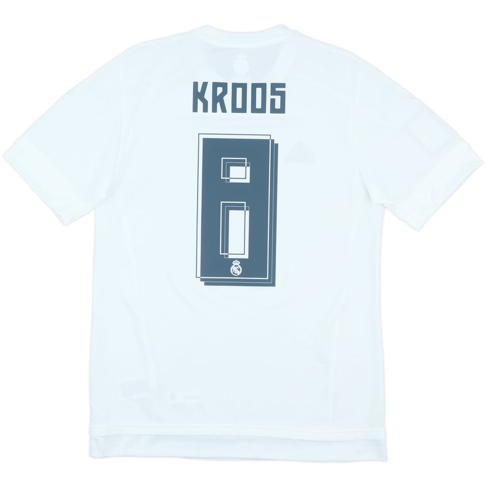 2015-16 Real Madrid Home Shirt Kroos #8 (M)