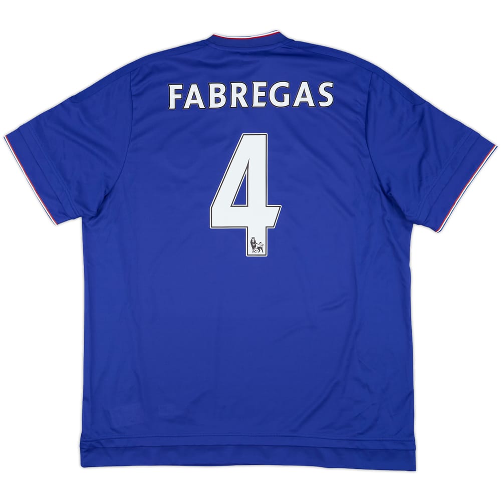 2015-16 Chelsea Home Shirt Fabregas #4 (XL)