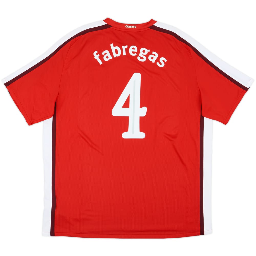 2008-10 Arsenal Home Shirt Fabregas #4 (XXL)