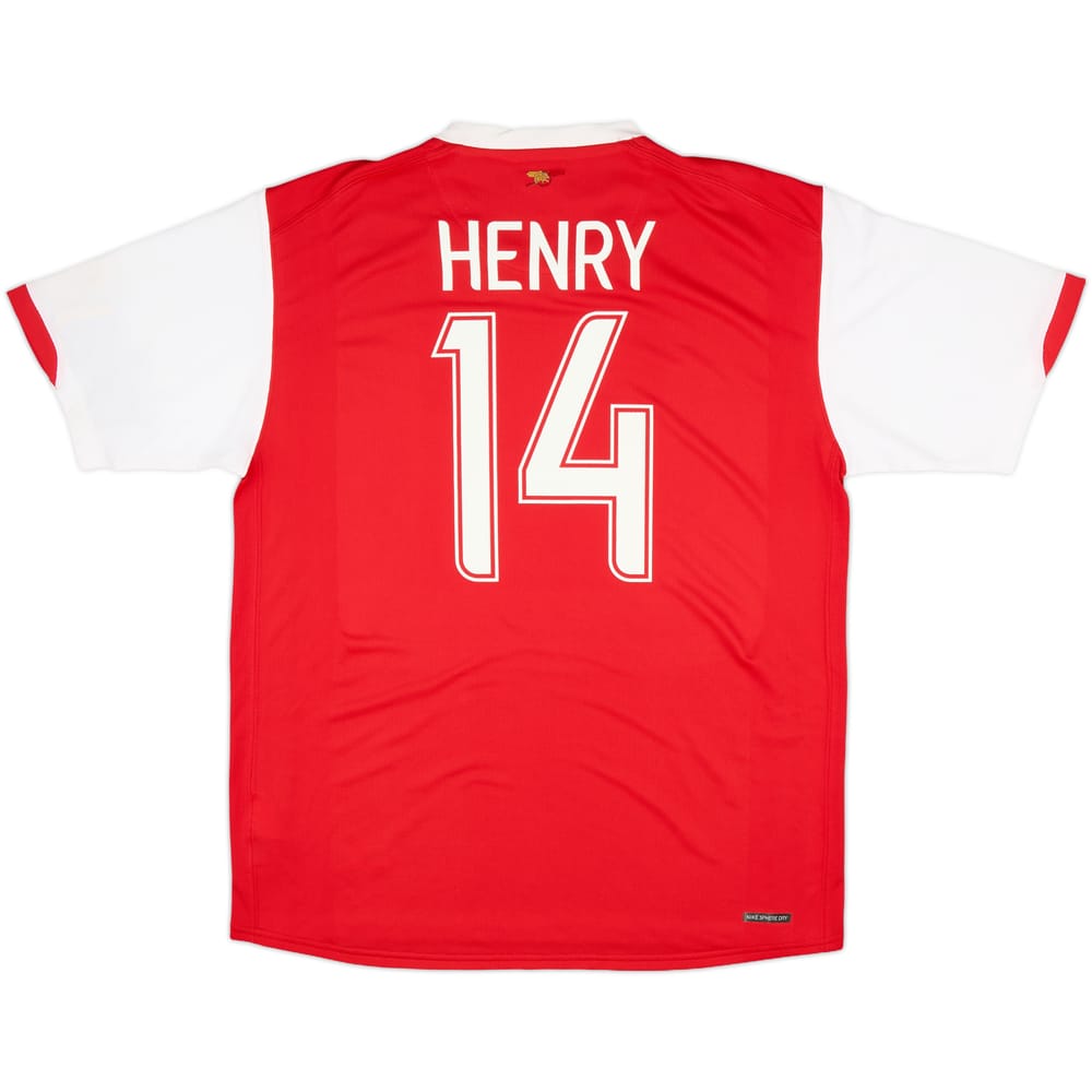 2006-08 Arsenal Home Shirt Henry #14 (L)