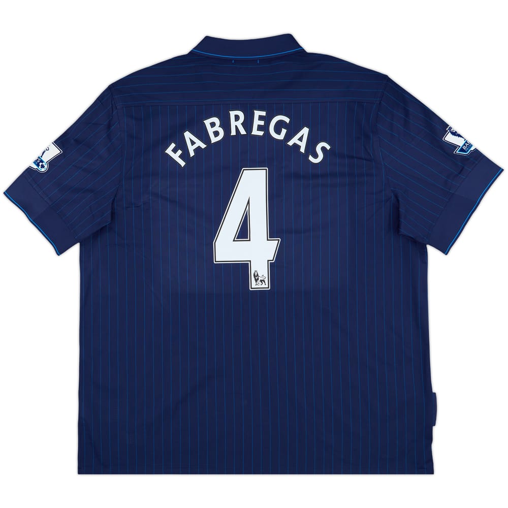 2009-10 Arsenal Away Shirt Fabregas #4 (XXL)