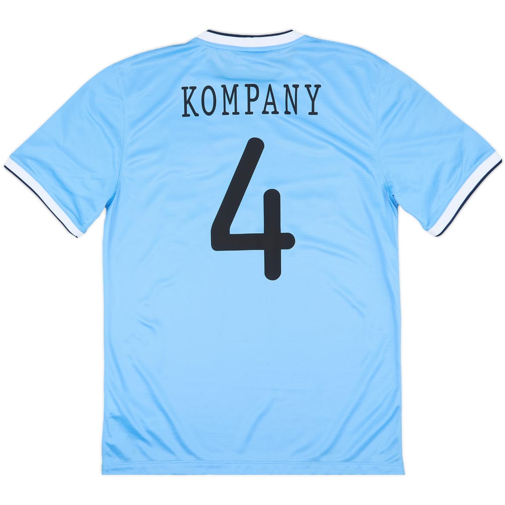 2013-14 Manchester City Home Shirt Kompany #4 (M)