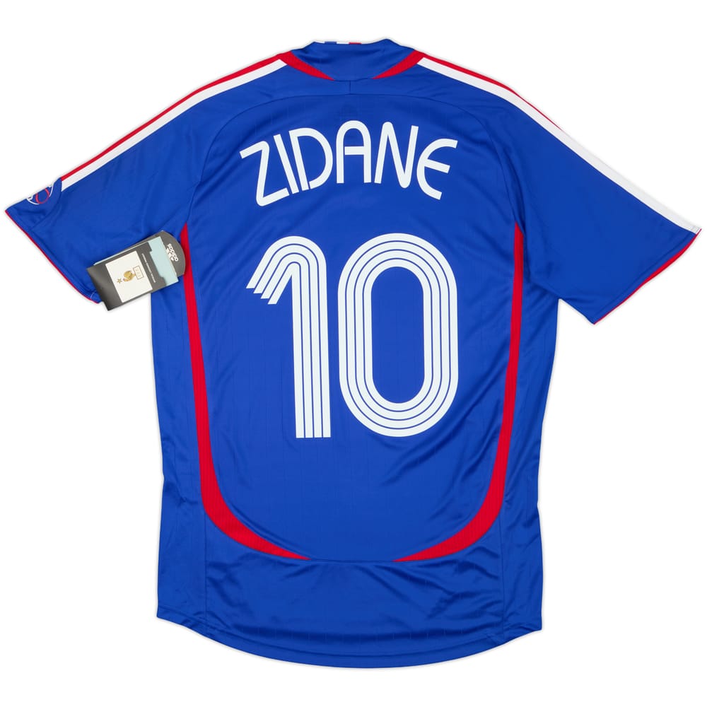 2006-07 France Home Shirt Zidane #10 (S)