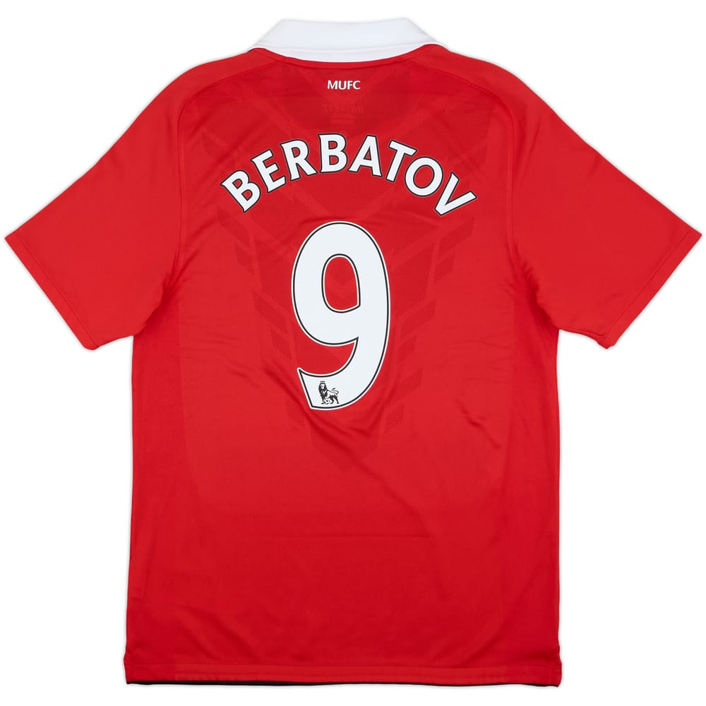 2010-11 Manchester United Home Shirt Berbatov #9 (M)