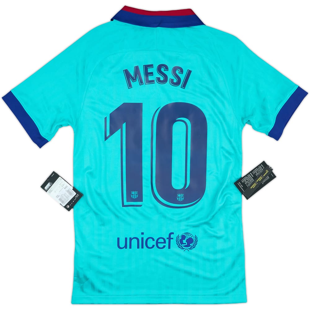 2019-20 Barcelona Third CL Shirt Messi #10 (XS)