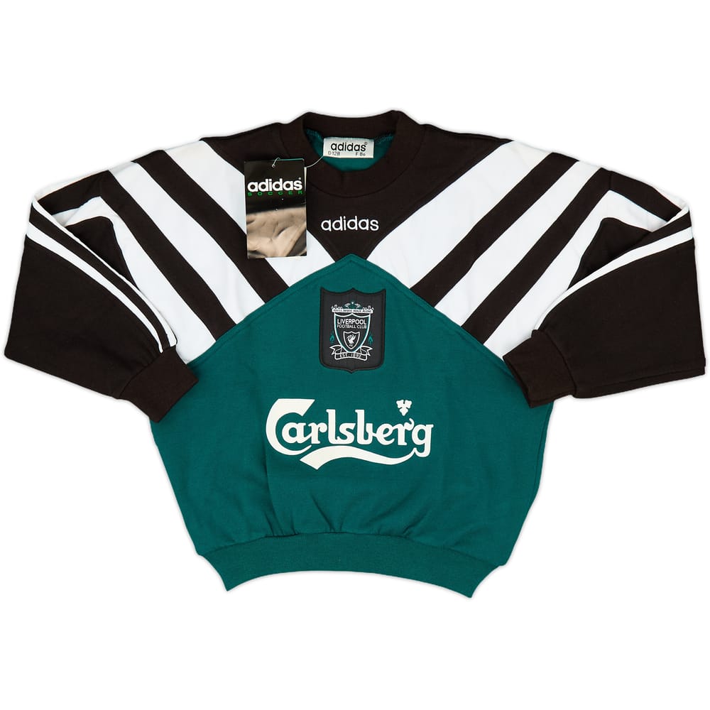 1995-96 Liverpool adidas Sweat Top (7-8 Years)
